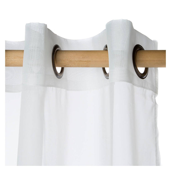 Velo Liso Argolla 2 Piezas / Blanco – Doral