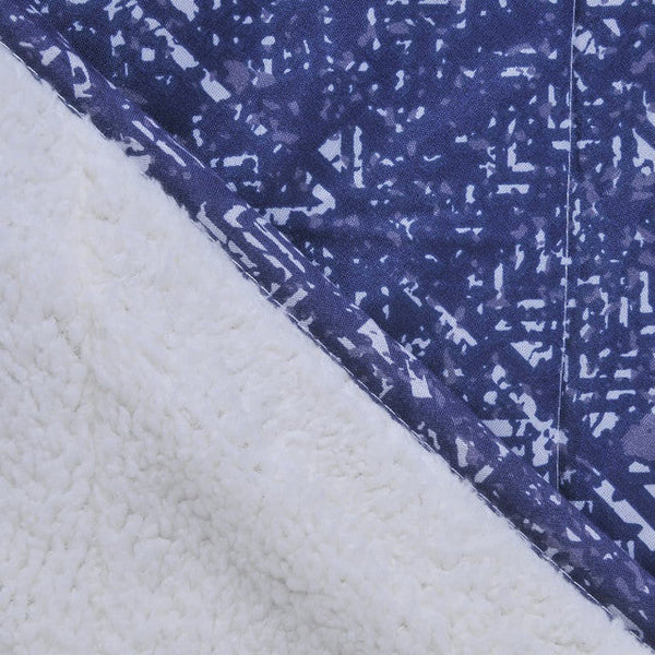 Plumon 2,0 plazas basico sherpa, estampado Smoke.