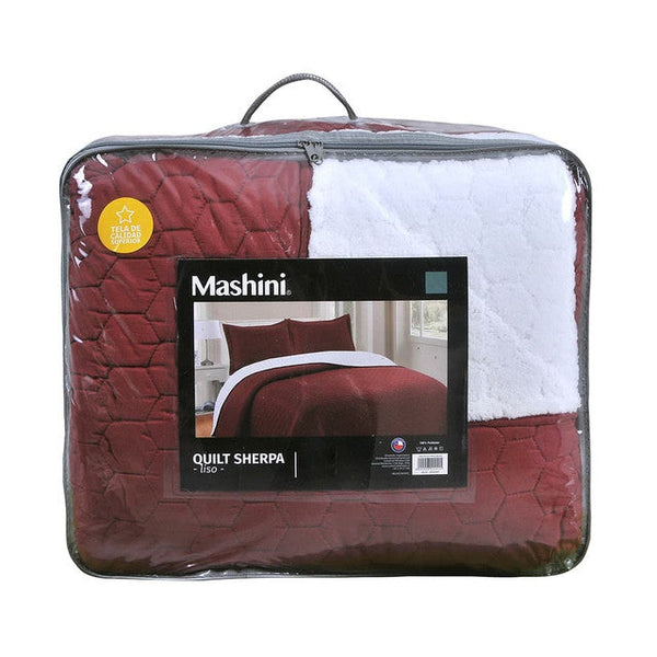 Quilt Sherpa KING Burdeo