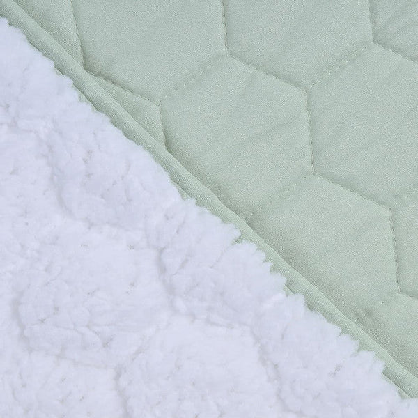Quilt Sherpa KING Verde