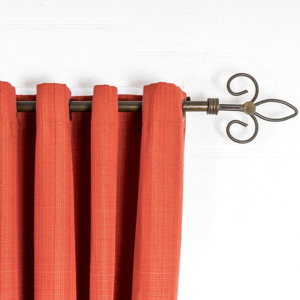 Combo de cortinas Atlantic, Terracota