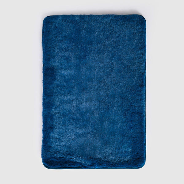 Piso de Baño Piel Rabbit Azul