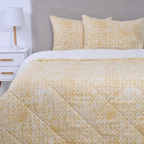 Plumon 2,0 plazas basico sherpa, estampado Golden.