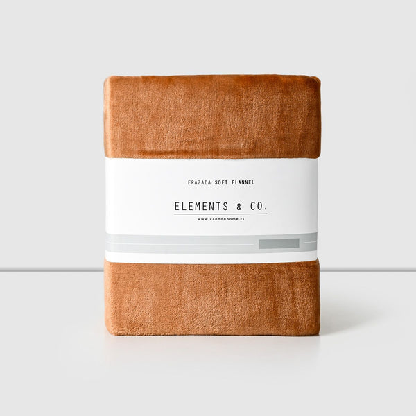 Frazada King Flannel, Sienna
