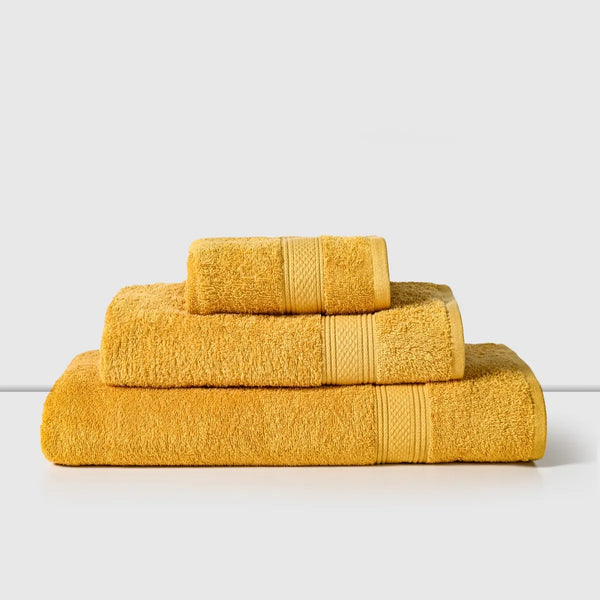 Toalla de Baño 450gr, Mostaza.