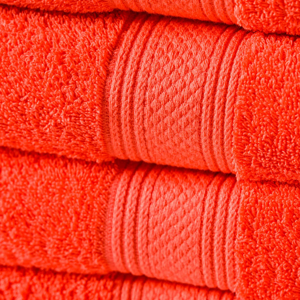 Toalla de Mano 450gr, Coral.