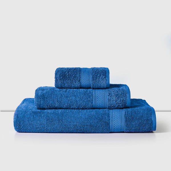Toalla de Baño 450gr, Azul.