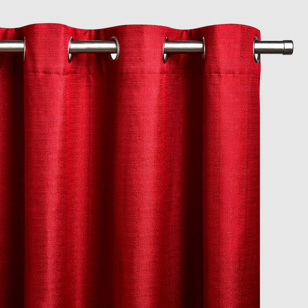 Set cortinas Blackout 140 x 220 cm Guinda