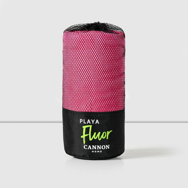 Toalla Fluor CANNON Fucsia 80 x 160 cm.