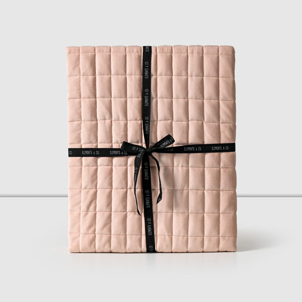 Piecera VELVET Element & Co, 100 x 220 cm Toasted Rose